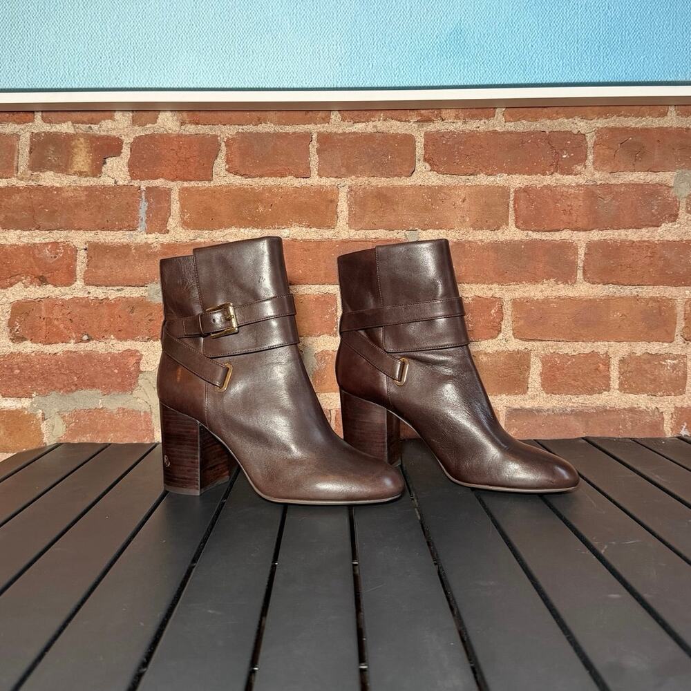 Michael Kors Fold-Over Heeled Boot